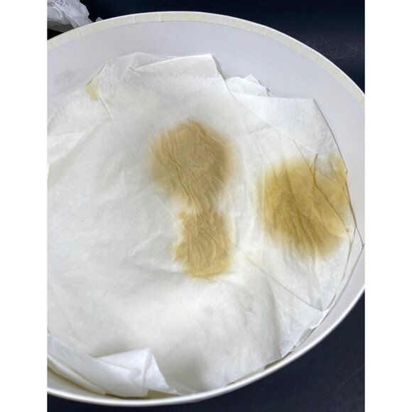 Bvlgari EMPTY Ivory Round Perfume Gift Box Ribbon Luxury Designer Storage READ - Picture 13 of 16